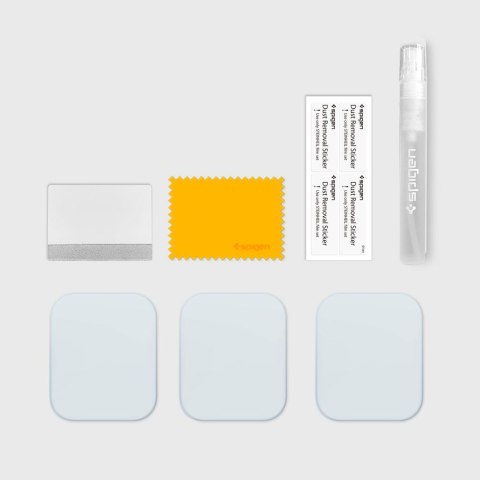 FOLIA OCHRONNA SPIGEN NEO FLEX 3-PACK APPLE WATCH 6 / 7 / 8 / 9 / SE 1 / 2 / 3 (40 / 41 MM) CLEAR