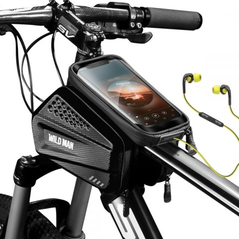 SAKWA WILDMAN HARDPOUCH BIKE MOUNT "XXL" BLACK