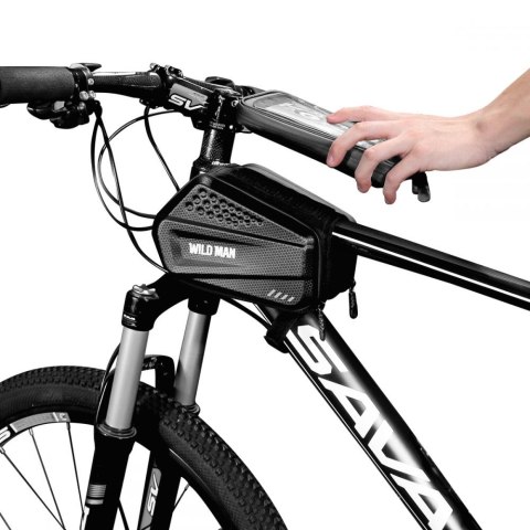 SAKWA WILDMAN HARDPOUCH BIKE MOUNT "XXL" BLACK
