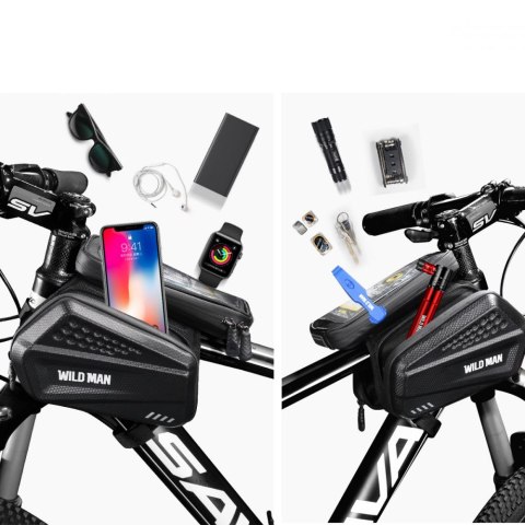 SAKWA WILDMAN HARDPOUCH BIKE MOUNT "XXL" BLACK