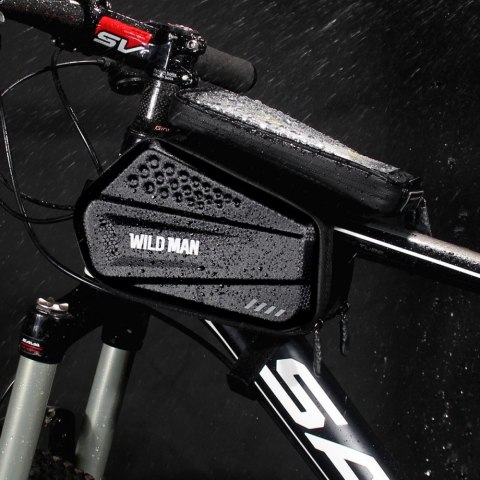 SAKWA WILDMAN HARDPOUCH BIKE MOUNT "XXL" BLACK