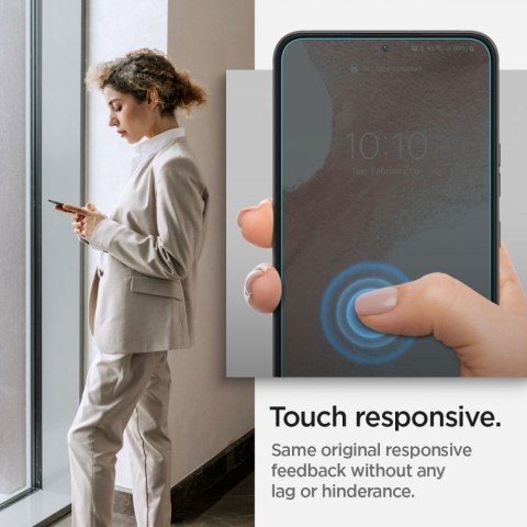 SZKŁO HARTOWANE SPIGEN GLAS.TR "EZ FIT" 2-PACK GALAXY S22