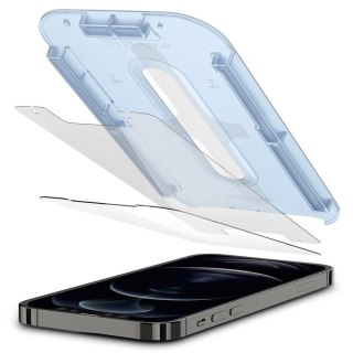 SZKŁO HARTOWANE SPIGEN GLAS.TR "EZ FIT" 2-PACK IPHONE 12 / 12 PRO CLEAR