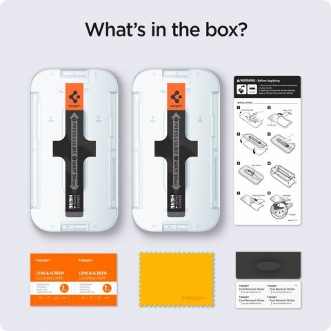 SZKŁO HARTOWANE SPIGEN GLAS.TR "EZ FIT" 2-PACK IPHONE 13 PRO MAX PRIVACY