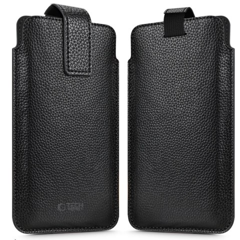 TECH-PROTECT SM65 UNIVERSAL PHONE POUCH 6.0-6.9 INCH BLACK/BLACK