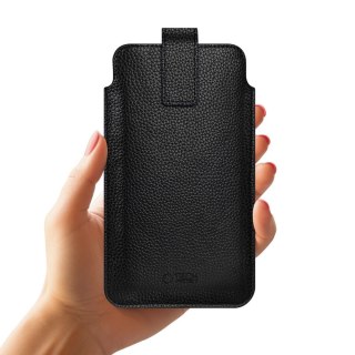 TECH-PROTECT SM65 UNIVERSAL PHONE POUCH 6.0-6.9 INCH BLACK/BLACK