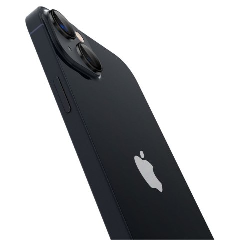 OSŁONA APARATU SPIGEN OPTIK.TR "EZ FIT" CAMERA PROTECTOR 2-PACK IPHONE 14 / 14 PLUS / 15 / 15 PLUS BLACK