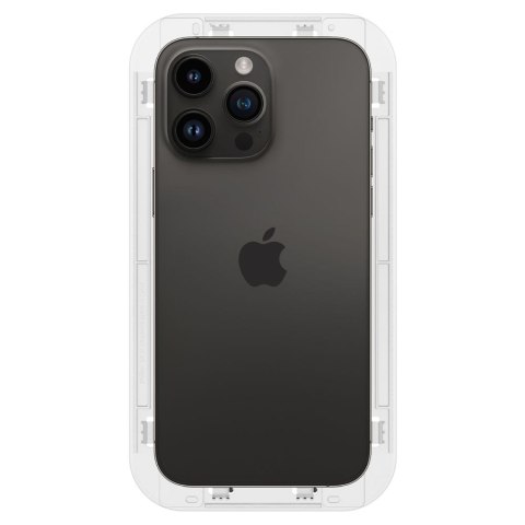 SZKŁO HARTOWANE SPIGEN GLAS.TR "EZ FIT" 2-PACK IPHONE 14 PRO CLEAR