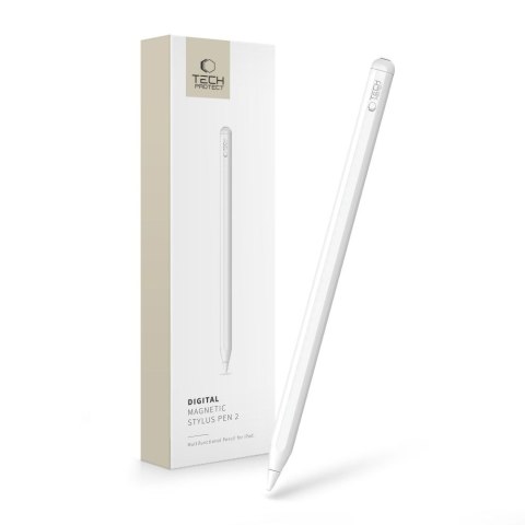 TECH-PROTECT DIGITAL MAGNETIC STYLUS PEN "2" IPAD WHITE