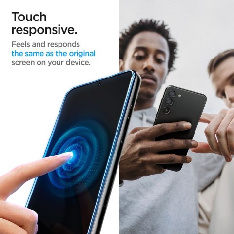 SZKŁO HARTOWANE SPIGEN GLAS.TR "EZ FIT" 2-PACK GALAXY S23 CLEAR