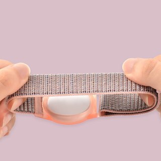 TECH-PROTECT NYLON FOR KIDS APPLE AIRTAG 1 / 2 PINK