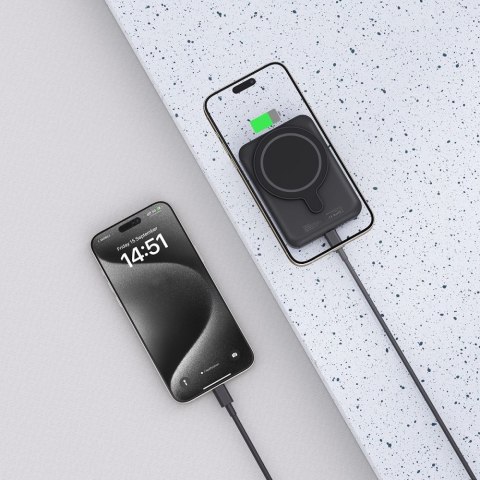 TECH-PROTECT PB10 LIFEMAG MAGSAFE POWER BANK 5000MAH BLACK