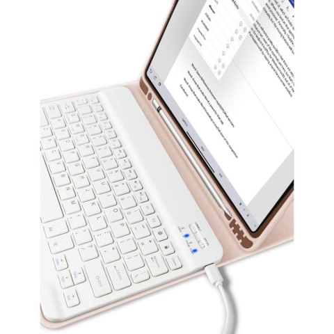 TECH-PROTECT SC PEN + KEYBOARD IPAD 10.9" 10 / 2022 / 11" 11 / 2025 PINK