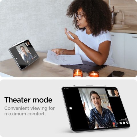 SPIGEN AIRSKIN HYBRID "S" IPAD PRO 12.9" 4 / 5 / 6 / 2020-2022 CRYSTAL CLEAR