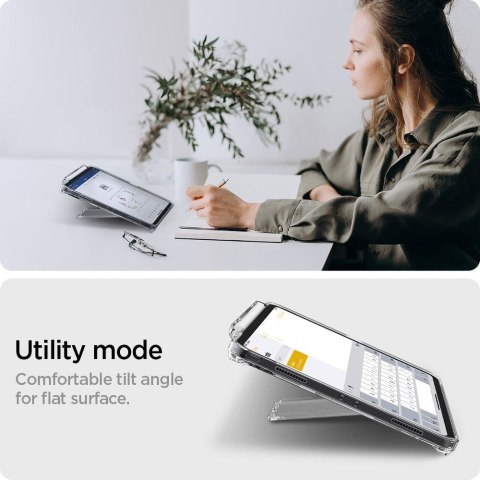 SPIGEN AIRSKIN HYBRID "S" IPAD PRO 12.9" 4 / 5 / 6 / 2020-2022 CRYSTAL CLEAR