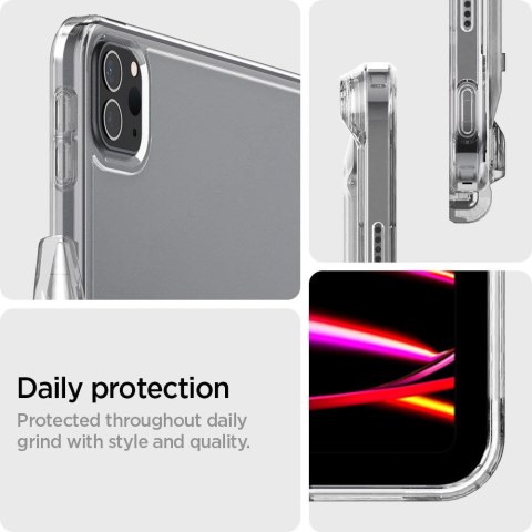 SPIGEN AIRSKIN HYBRID "S" IPAD PRO 12.9" 4 / 5 / 6 / 2020-2022 CRYSTAL CLEAR
