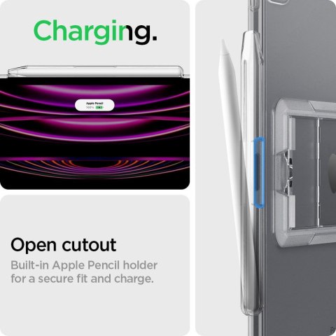 SPIGEN AIRSKIN HYBRID "S" IPAD PRO 12.9" 4 / 5 / 6 / 2020-2022 CRYSTAL CLEAR