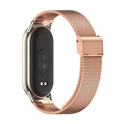 TECH-PROTECT MILANESEBAND XIAOMI SMART BAND 8 / 9 / 10 / NFC ROSE GOLD
