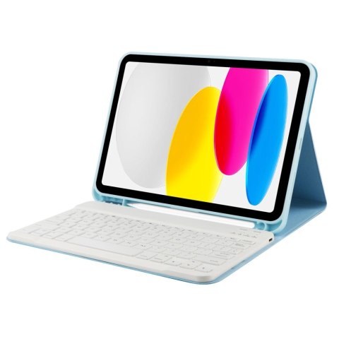 TECH-PROTECT SC PEN + KEYBOARD IPAD 10.9" 10 / 2022 / 11" 11 / 2025 SKY BLUE