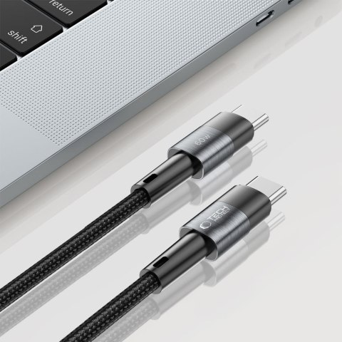 TECH-PROTECT ULTRABOOST TYPE-C CABLE PD 60W / 3A 25CM GREY