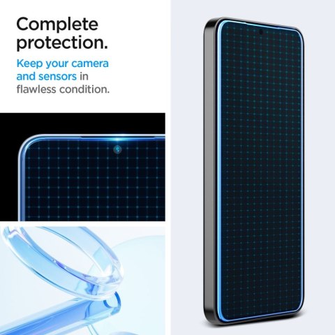 SZKŁO HARTOWANE SPIGEN GLAS.TR "EZ FIT" 2-PACK GALAXY S24+ PLUS / S25+ PLUS CLEAR