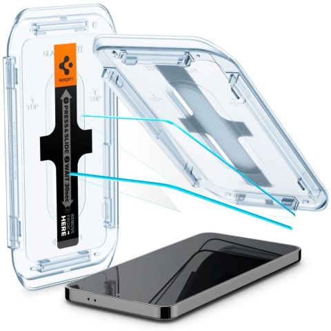 SZKŁO HARTOWANE SPIGEN GLAS.TR "EZ FIT" 2-PACK GALAXY S24 / S25 CLEAR