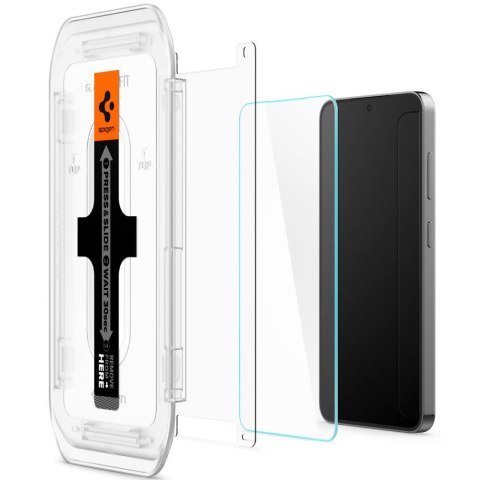 SZKŁO HARTOWANE SPIGEN GLAS.TR "EZ FIT" 2-PACK GALAXY S24 / S25 CLEAR