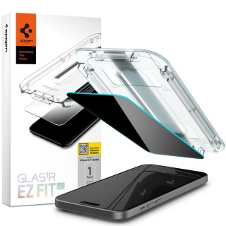 SZKŁO HARTOWANE SPIGEN GLAS.TR "EZ FIT" IPHONE 15 PLUS / 16 PLUS PRIVACY