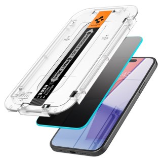 SZKŁO HARTOWANE SPIGEN GLAS.TR "EZ FIT" IPHONE 15 PLUS / 16 PLUS PRIVACY