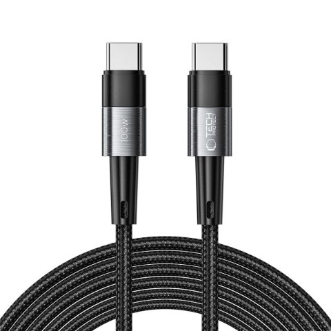 TECH-PROTECT ULTRABOOST TYPE-C CABLE PD 100W / 5A 300CM GREY