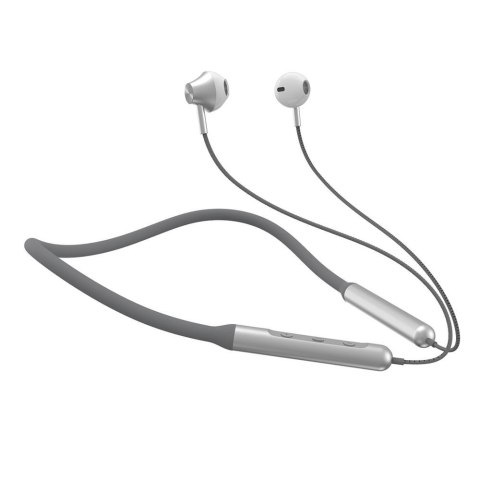 Devia słuchawki Bluetooth na szyję Smart 702-V2 douszne szaro-srebrne Devia słuchawki Bluetooth na szyję Smart 702-V2 douszne szaro-srebrne