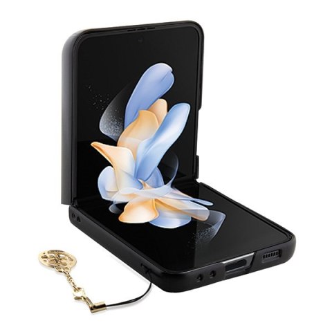 Guess nakładka do Samsung Galaxy Z Flip 5 GUHCZF5GF4GGR szara HC PU 4G Charm Guess nakładka do Samsung Galaxy Z Flip 5 GUHCZF5GF4GGR szara HC PU 4G Charm