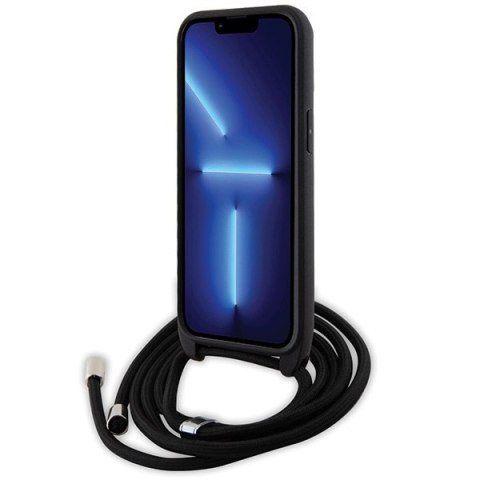 Karl Lagerfeld nakładka do iPhone 13 Pro 6,1" KLHCP13LSAKCPSK czarna HC Saffiano KC Metal Pin Crossbody Karl Lagerfeld nakładka do iPhone 13 Pro 6,1" KLHCP13LSAKCPSK czarna HC Saffiano KC Metal Pin Crossbody