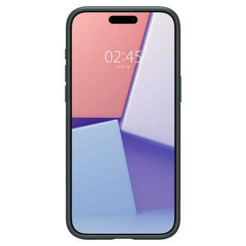 Spigen nakładka Liquid Air do iPhone 15 Pro Max 6,7" zielona Spigen nakładka Liquid Air do iPhone 15 Pro Max 6,7" zielona