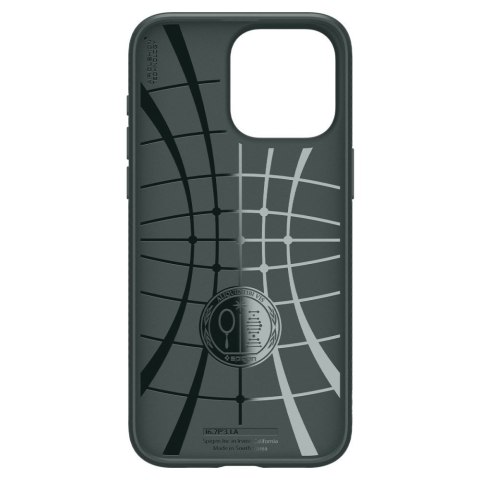 Spigen nakładka Liquid Air do iPhone 15 Pro Max 6,7" zielona Spigen nakładka Liquid Air do iPhone 15 Pro Max 6,7" zielona
