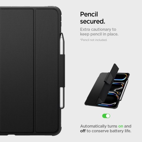 SPIGEN RUGGED ARMOR "PRO" IPAD PRO 13" 7 / 8 / 2024-2025 BLACK