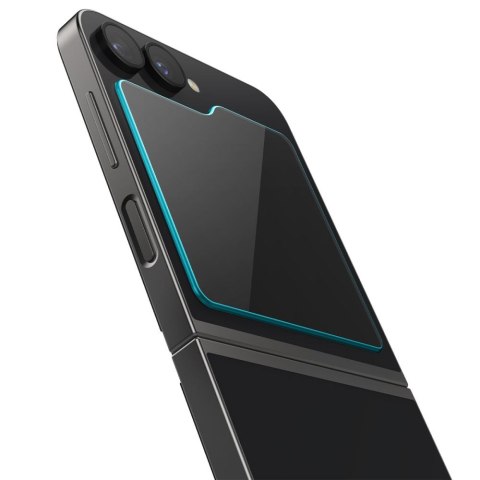 SZKŁO HARTOWANE SPIGEN GLAS.TR "EZ FIT" 2-PACK GALAXY Z FLIP 5 / 6 / 7 FE CLEAR