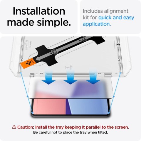 SZKŁO HARTOWANE SPIGEN GLAS.TR "EZ FIT" IPAD PRO 13" 7 / 8 / 2024-2025 CLEAR