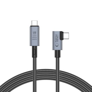 TECH-PROTECT ULTRABOOST MAX "L" USB 4.0 8K 40GBPS TYPE-C CABLE PD 240W 150CM GREY