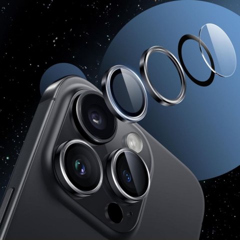 OSŁONA APARATU HOFI CAMRING PRO+ IPHONE 16 PRO / 16 PRO MAX / 17 PRO / MAX BLACK