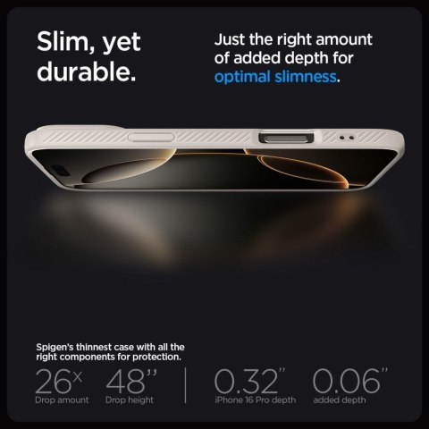 SPIGEN LIQUID AIR IPHONE 16 PRO MAX NATURAL TITANIUM