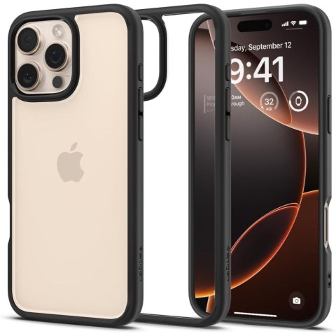SPIGEN ULTRA HYBRID IPHONE 16 PRO MAX MATTE BLACK