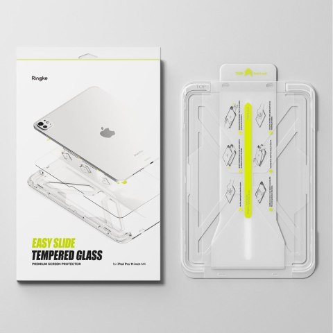 SZKŁO HARTOWANE RINGKE EASY SLIDE IPAD PRO 11" 5 / 6 / 2024-2025 CLEAR