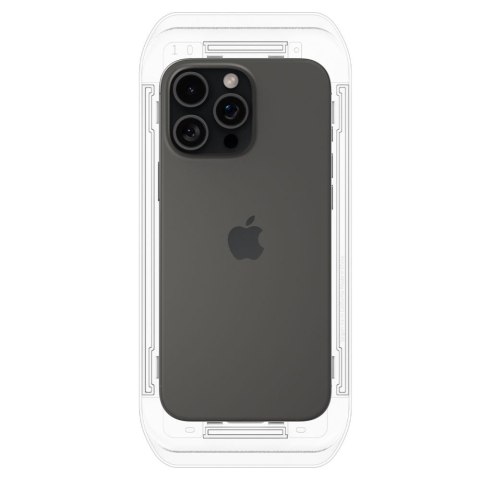 SZKŁO HARTOWANE SPIGEN GLAS.TR "EZ FIT" 2-PACK IPHONE 16 PRO MAX / 17 PRO MAX CLEAR