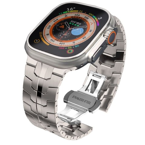 TECH-PROTECT STAINLESS LINE APPLE WATCH 8 / 9 / 10 / 11 / SE / ULTRA (44 / 45 / 46 / 49 MM) TITANIUM