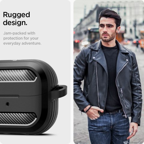 SPIGEN RUGGED ARMOR SAMSUNG GALAXY BUDS 3 / 3 FE / 3 PRO MATTE BLACK
