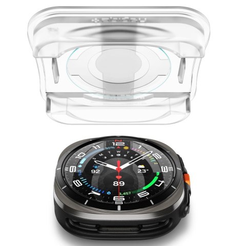 SZKŁO HARTOWANE SPIGEN GLAS.TR "EZ-FIT" 2-PACK SAMSUNG GALAXY WATCH ULTRA 2024 / 2025 (47 MM) CLEAR