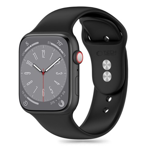 TECH-PROTECT SILICONE APPLE WATCH 8 / 9 / 10 / 11 / SE / ULTRA (44 / 45 / 46 / 49 MM) BLACK