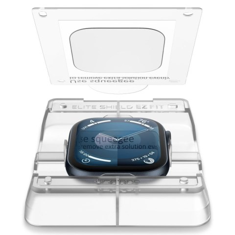 FOLIA HYDROŻELOWA SPIGEN ELITE SHIELD "EZ FIT" 2-PACK APPLE WATCH 10 / 11 (42 MM) CLEAR
