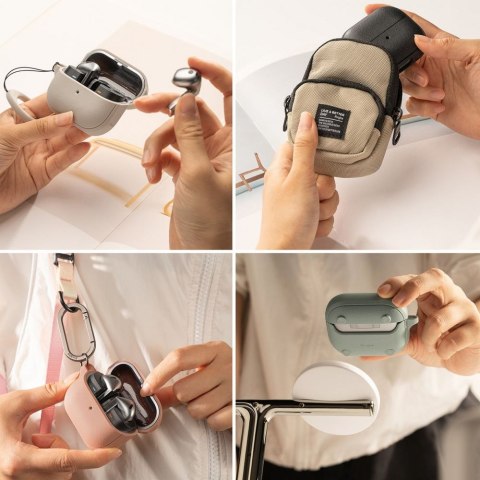 RINGKE ONYX MAGNETIC MAGSAFE SAMSUNG GALAXY BUDS 3 / 3 FE / 3 PRO WARM GREY